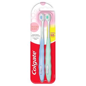 Bộ 2 bàn chải đánh răng Colgate Cushion Clean