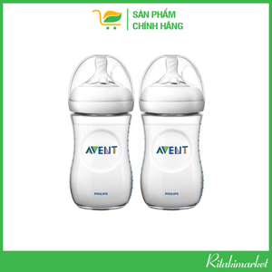 Bộ 2 bình sữa Philips Avent PP SCF693.23 - 260ml