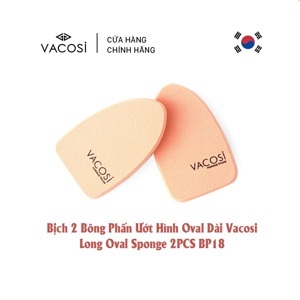 Bộ 2 Bông Phấn VacosiPro-makeup BP18