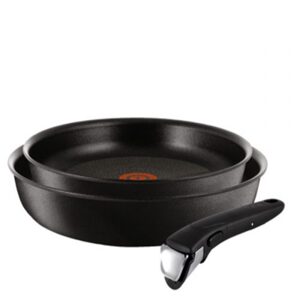 Bộ 2 chảo cán rời Tefal L6509205 – Size 24cm + 28cm