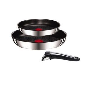 Bộ 2 chảo quai rời Inox Tefal L94090 Ingenio 22 và 26cm