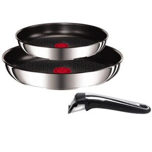 Bộ 2 chảo quai rời Inox Tefal L94090 Ingenio 22 và 26cm