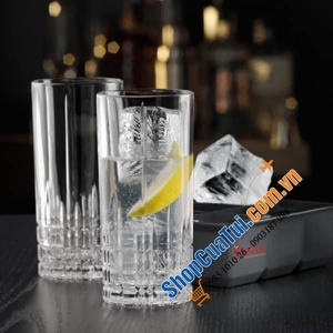 Bộ 2 cốc pha lê và khay đá Spiegelau 4500279 Perfect Ice Cube