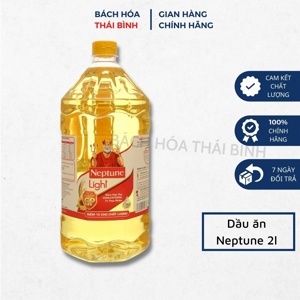 Bộ 2 dầu Dầu ăn Neptune Gold 1L (Bao bì Tết)