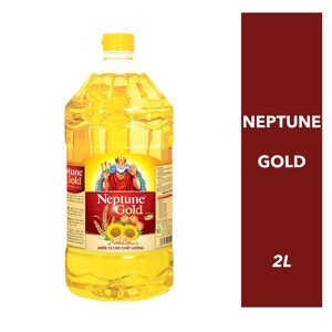 Bộ 2 dầu Dầu ăn Neptune Gold 1L (Bao bì Tết)