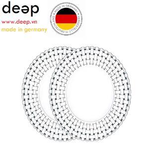 Bộ 2 đĩa pha lê 23cm 98035 Bossa Nova Nachtmann