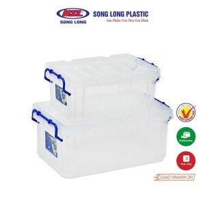 Bộ 2 hộp đựng thực phẩm Song Long 2222