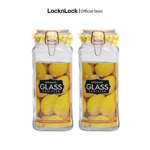 Bộ 2 hũ thủy tinh Lock&Lock Sodalime 2L LLG518S01