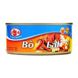 Bò 2 lát Halong Canfoco hộp 150g