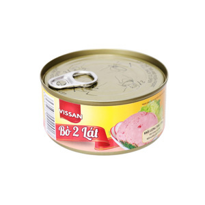 Bò 2 lát Vissan đóng hộp 170g