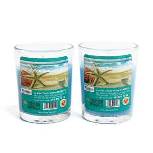 Bộ 2 ly nến thơm votives Miss Candle FtraMart FTM-NQM0413