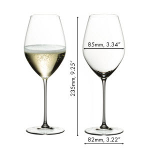 Bộ 2 ly Veritas Champagne Wine Glass 6449/28