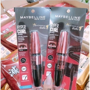 Mascara Maybelline Hyper Curl làm dày và cong mi 9.2ml