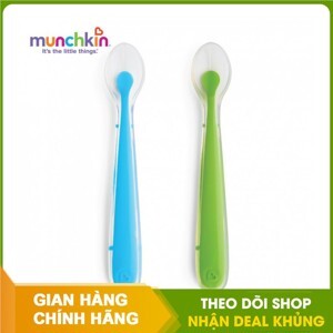 Bộ 2 muỗng silicone Munchkin 27106 (MK27106)