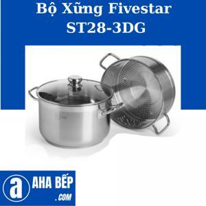 Bộ 2 nồi xửng FiveStar ST283DG (ST28-3DG) - 28cm