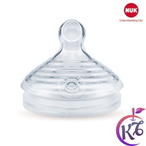 Bộ 2 núm ty silicone Nuk Nature Sense S2 - M NU21503