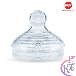 Bộ 2 núm ty silicone Nuk Nature Sense S2 - L NU21504