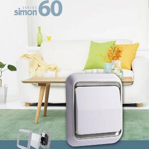 Bộ 2 ổ cắm dữ liệu Simon 60593S6-50