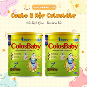 Bộ 2 sữa bột VitaDairy ColosBaby - hộp 800g (dành cho trẻ từ 0-12 tháng tuổi)