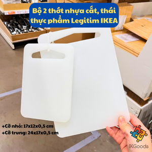 Bộ 2 thớt nhựa Ikea