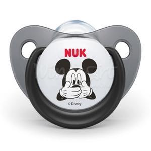 Bộ 2 ti giả silicone Nuk Mickey Sleeptime 6-18M NU34339