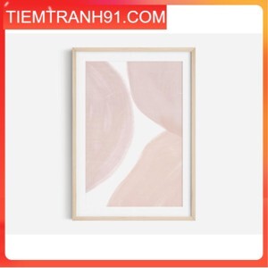 Bộ 2 tranh Neutral Abstract