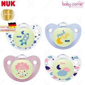 Bộ 2 ty giả silicone Nuk Night/Day 6-18M NU48150