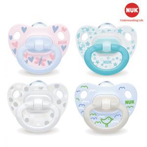 Bộ 2 ty ngậm Nuk Happy Days silicon