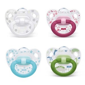Bộ 2 ty ngậm Nuk Happy Days silicon