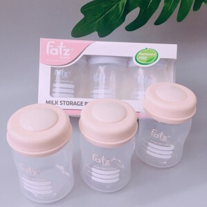 Bộ 3 bình trữ sữa cổ rộng Fatz Baby - 150ml