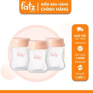 Bộ 3 bình trữ sữa FatzBaby - 150ml