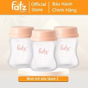 Bộ 3 bình trữ sữa FatzBaby - 150ml