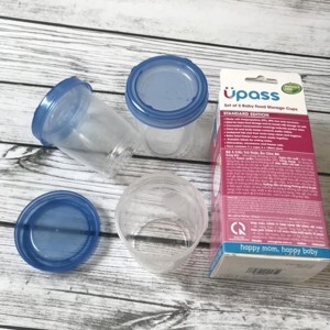 Bộ 3 cốc trữ thức ăn cho bé Upass UP0327N