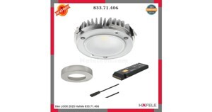 Bộ 3 đèn led tròn trắng ấm Hafele 833.71.406