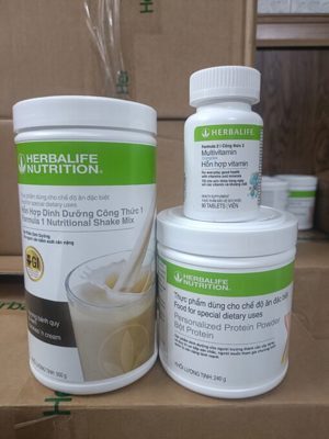 Bộ 3 Herbalife Giảm Cân Cơ Bản