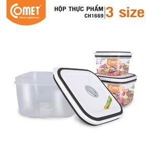 Bộ 3 hộp thực phẩm Comet CH1669