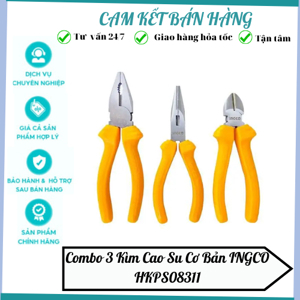 Bộ 3 kìm Ingco HKPS08311