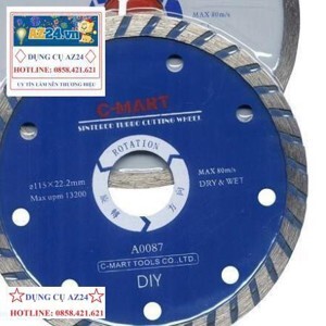 Bộ 3 lưỡi cắt gạch C-Mart A0087