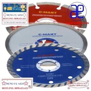 Bộ 3 lưỡi cắt gạch C-Mart A0087