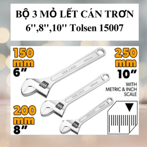 Bộ 3 mỏ lết Tolsen 15007