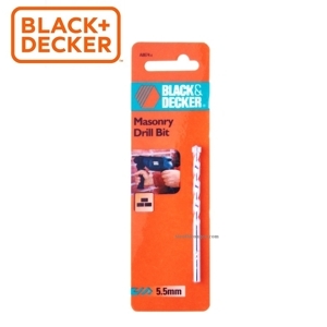 Bộ 3 mũi khoan bê tông Black & Decker A8674 5.5mm