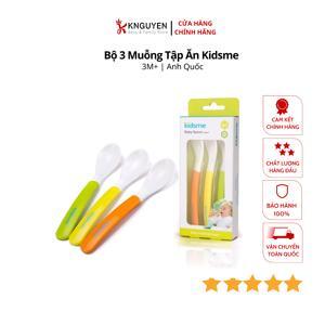 Bộ 3 muỗng tập ăn Kidsme 140298