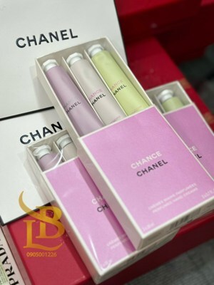 Bộ 3 nước hoa nữ Chanel Chance 20ml ( Singapo )