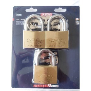 Bộ 3 ổ khóa Masterkey Abus 75/60 MK3