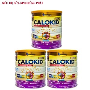 Bộ 3 sữa bột VitaDairy Calokid - hộp 900g (dành cho trẻ từ 1-10 tuổi)