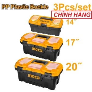 Bộ 3 thùng đựng đồ nghề Ingco PBXK0301