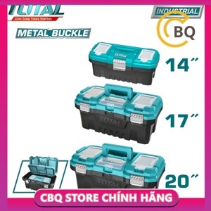 Bộ 3 thùng đựng đồ nghề khóa kim loại Total TPBXK0032