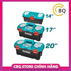 Bộ 3 thùng đựng đồ nghề khóa nhựa Total TPBXK0031
