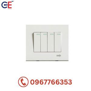 Bộ 4 công tắc 1 chiều DOBO A50-88507