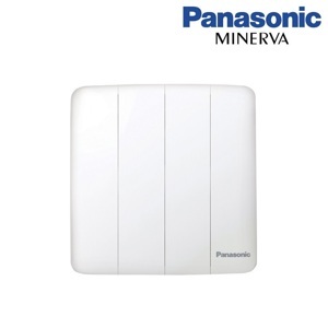 Bộ 4 công tắc 1 chiều Minerva Panasonic WMT507-VN